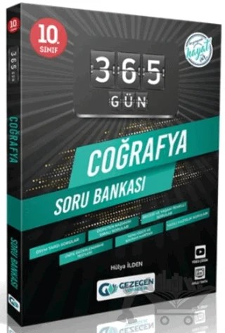 10. Sınıf 365 Gün Coğrafya Soru Bankası – Hülya İlden – Gezegen Yayıncılık kitap kapağı