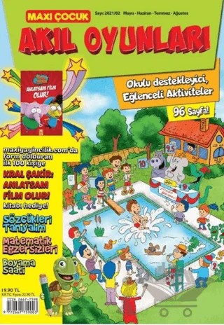 Maxi Çocuk Akıl Oyunları 5 – Kolektif – Maxi Yayıncılık kitap kapağı