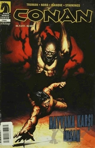 Conan Sayı: 44 Hayvana Karşı İnsan – Lal Kitap kitap kapağı