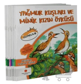 Geliştiren Değerler Eğitimi Hikaye Seti - 7 Kitap Set – Cihan Bahadır Gürelik, Mahmut Yılmaz – Mercan Çocuk Yayınları kitap kapağı
