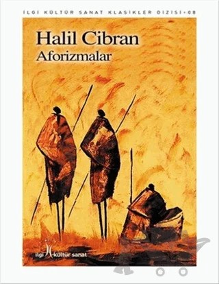Aforizmalar – Halil Cibran – İlgi Kültür Sanat Yayınları kitap kapağı