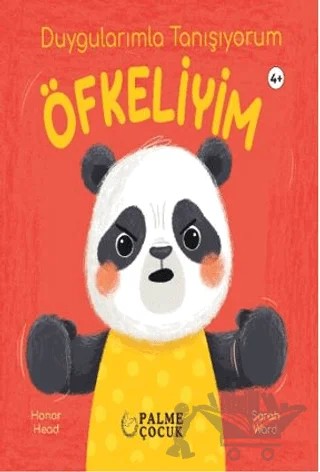 Duygularımla Tanışıyorum Öfkeliyim – Honor Head – Palme Çocuk kitap kapağı