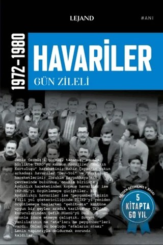 Havariler [1972-1980] – Gün Zileli – Lejand kitap kapağı