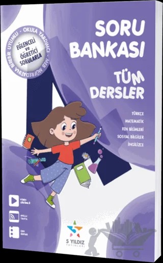4. Sınıf Tüm Dersler Soru Bankası – Kolektif – 5 Yıldız Yayınları kitap kapağı