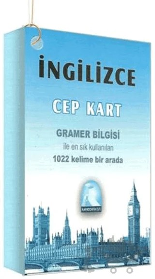 İngilizce Cep Kart – Olga Tarasova – Kapadokya Yayınları kitap kapağı
