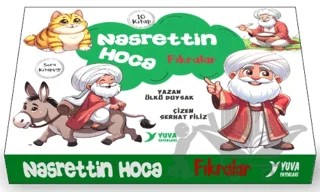 Nasrettin Hoca Fıkraları (10 Kitap) – Kolektif – Yuva Yayınları kitap kapağı