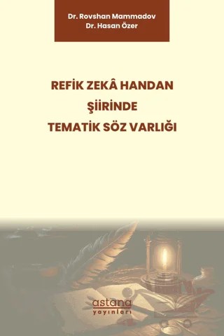 Refik Zeka Handan Şiirinde Tematik Söz Varlığı – Hasan Özer, Rovshan Mammadov – Astana Yayınları kitap kapağı