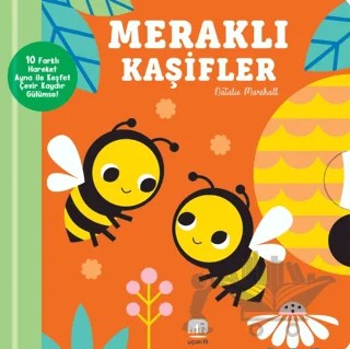 Kaydır ve Gülümse Meraklı Kaşifler – Natalie Marshall – Uçan Fil Yayınları kitap kapağı
