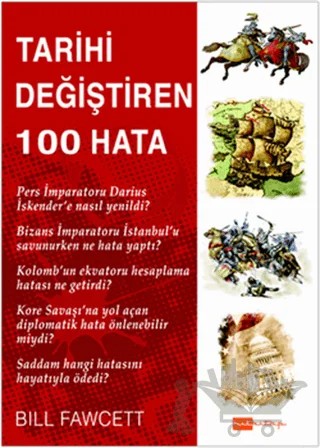 Tarihi Değiştiren 100 Hata – Bill Fawcett – Hitkitap Yayıncılık kitap kapağı