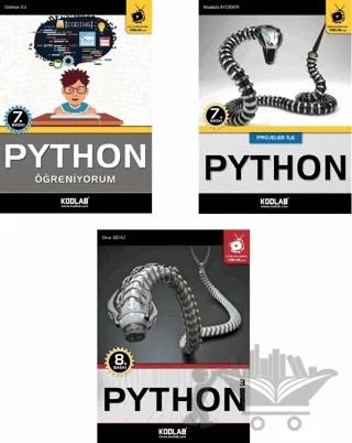 Python Eğitim Seti – Kolektif – Kodlab Yayın Dağıtım kitap kapağı