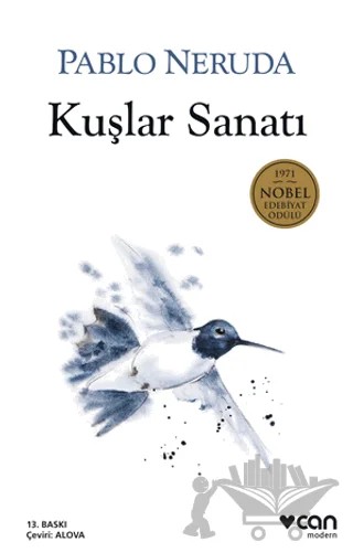 Kuşlar Sanatı – Pablo Neruda – Can Yayınları kitap kapağı