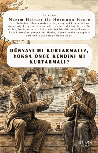 Dünyayı Mı Kurtarmalı, Yoksa Önce Kendini Mi Kurtarmalı? – Nazım Hikmet Ran, Hermann Hesse – Serüven Yayınevi kitap kapağı