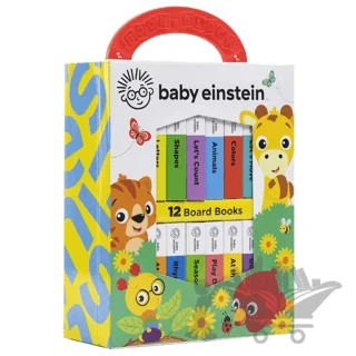 Baby Einstein: My First Library 12 Board Books – Kolektif – Pi Kids kitap kapağı
