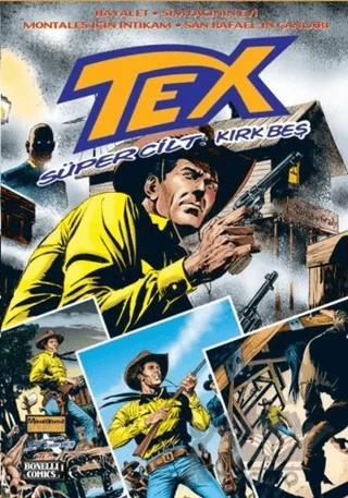 Tex Süper Cilt Sayı: 45 – Kolektif – Oğlak Yayıncılık kitap kapağı