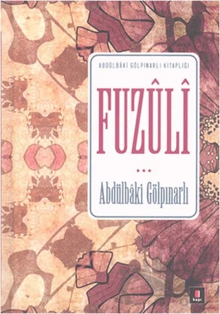 Fuzuli – Abdülbaki Gölpınarlı – Kapı Yayınları kitap kapağı