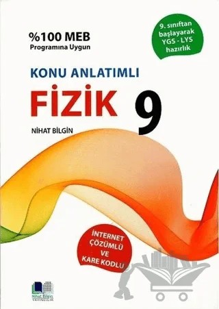 9. Sınıf Fizik Konu Anlatımlı – Nihat Bilgin – Nihat Bilgin Yayınları kitap kapağı