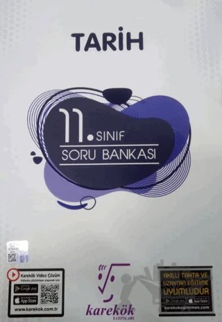 11. Sınıf Tarih Soru Bankası Karekök Yayınları – Kolektif – Karekök Yayıncılık kitap kapağı