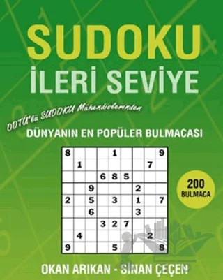 Sudoku İleri Seviye - 1 – Sinan Çeçen – Mikado Yayınları kitap kapağı