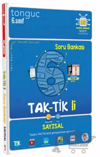 6. Sınıf Taktikli Sayısal Soru Bankası – Kolektif – Tonguç Akademi kitap kapağı
