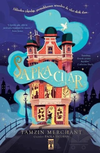 Şapkacılar – Tamzin Merchant – Genç Timaş kitap kapağı