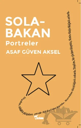 Solabakan Portreler – Asaf Güven Aksel – Yazılama Yayınevi kitap kapağı