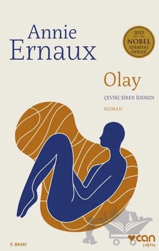 Olay – Annie Ernaux – Can Yayınları kitap kapağı