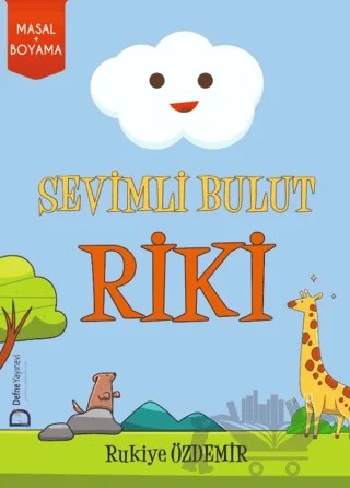 Sevimli Bulut Riki – Rukiye Özdemir – Defne Yayınevi kitap kapağı