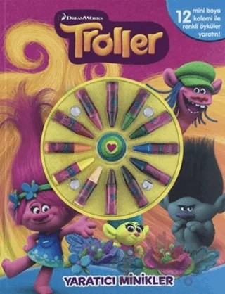 Troller - Yaratıcı Minikler – Kolektif – Doğan Egmont Yayıncılık kitap kapağı