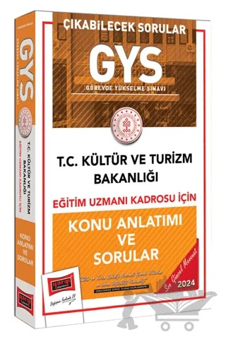 2024 GYS Kültür ve Turizm Bakanlığı Eğitim Uzmanı Kadrosu İçin Konu Anlatımı ve Sorular – Kolektif – Yargı Yayınevi kitap kapağı