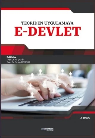 E-DEVLET Teoriden Uygulamaya – Ali Şahin, Erhan Örselli – Atlas Akademi kitap kapağı