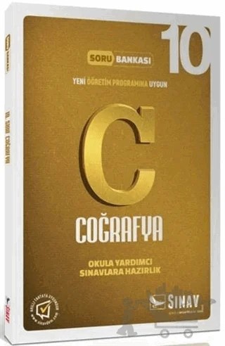 10. Sınıf Coğrafya Soru Bankası – Kolektif – Sınav Yayınları kitap kapağı