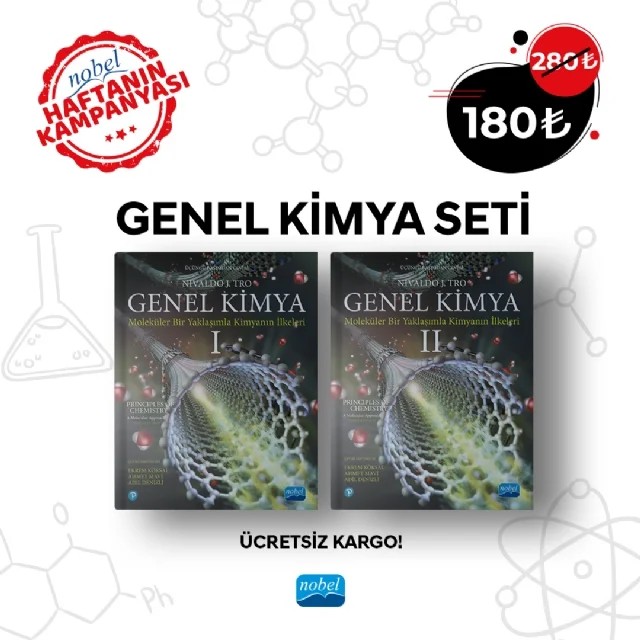 GENEL KİMYA SETİ – Nivaldo J. Tro – Haftanın Kampanyası kitap kapağı