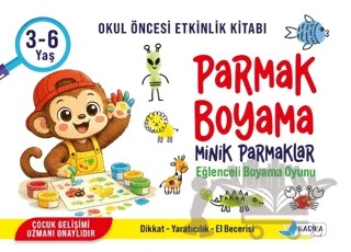 Parmak Boyama – Esra Özek – Harika Çocuk Yayınları kitap kapağı