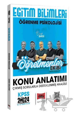 2024 KPSS Eğitim Bilimleri Öğretmenler Ekibi Öğrenme Psikolojisi Konu Anlatımı – Kolektif – Yargı Yayınevi kitap kapağı
