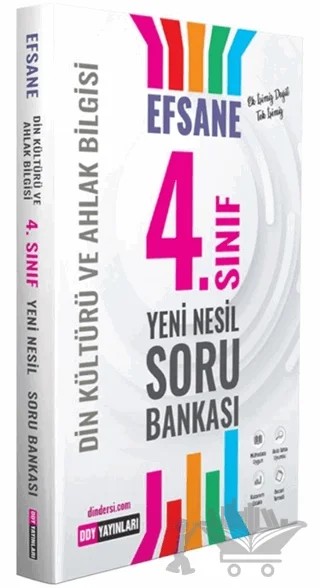 4. Sınıf Din Kültürü ve Ahlak Bilgisi Yeni Nesil Soru Bankası – Kolektif – DDY Yayınları kitap kapağı