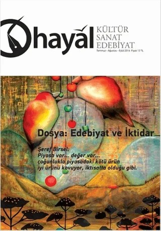 Hayal Kültür Sanat Edebiyat Dergisi Sayı: 58 (Temmuz-Ağustos-Eylül) 2016 – Hayal Yayınları kitap kapağı