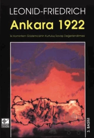 Ankara 1922 – Friedrich, Leonid – Kaynak Yayınları kitap kapağı