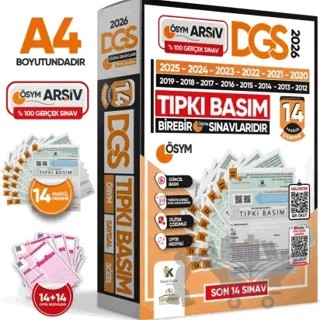 2026 DGS Çıkmış Soru Tıpkı Basım ÖSYM TAM Kitapçık SAY-SÖZ-TM 14lü Deneme D. Çözümlü Türkiye Geneli – Kolektif – Karakutu Yayın kitap kapağı
