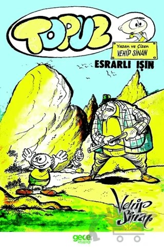 Topuz - Esrarlı Işın – Vehip Sinan – Gece Kitaplığı kitap kapağı