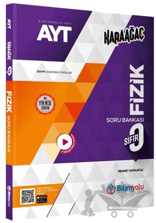 YKS AYT Fizik Karaağaç Sıfır Soru Bankası – Mehmet Karaağaç – Bilimyolu Yayıncılık kitap kapağı