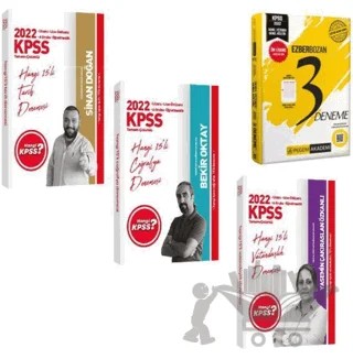 2022 Hangi KPSS Genel Kültür Çözümlü Deneme Seti + Pegem Ön Lisans GY GK Ezberbozan 3 Deneme Seti – Kolektif – Hangi KPSS Yayınları kitap kapağı