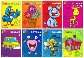 ŞıpŞıp - Renkli Boyamalar (8 Kitap Takım) – Yağmur Bülbül – Kuzey Yayınları kitap kapağı