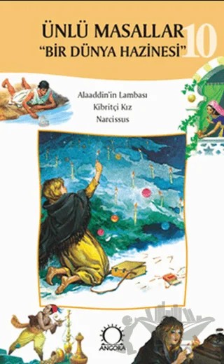 Ünlü Masallar - 10 Bir Dünya Hazinesi – Kolektif – Angora Kitapları kitap kapağı