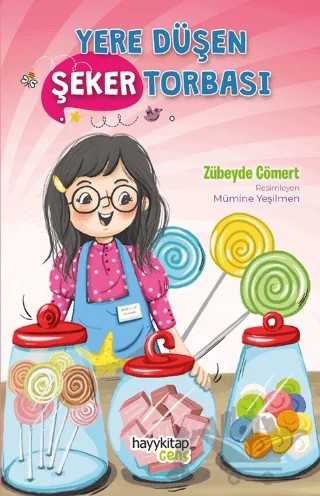 Yere Düşen Şeker Torbası – Zübeyde Cömert – Hayykitap kitap kapağı