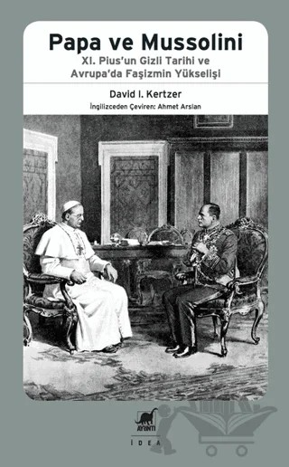 Papa ve Mussolini – David I. Kertzer – Ayrıntı Yayınları kitap kapağı