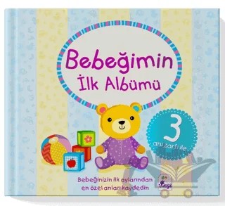 Bebeğimin İlk Albümü – Kolektif – İndigo Çocuk kitap kapağı
