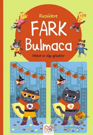 Küçüklere Fark Bulmaca – Matthew Oldham – 1001 Çiçek Kitaplar kitap kapağı