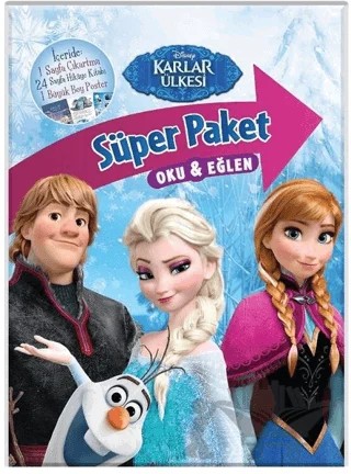 Disney Karlar Ülkesi Süper Paket Oku ve Eğlen – Kolektif – Beta Kids kitap kapağı