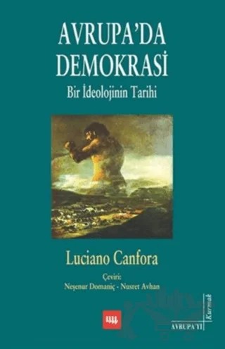 Avrupa’da Demokrasi – Luciano Canfora – Literatür Yayıncılık kitap kapağı