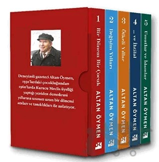 Altan Öymen Anılı Kitaplar Dizisi 5 Kitap Takım – Altan Öymen – Doğan Kitap kitap kapağı